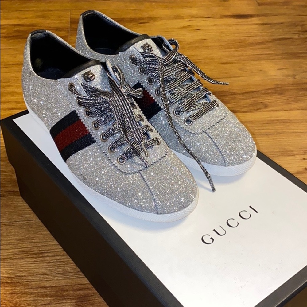 Gucci: Men's Bambi Web Low-Top Sneakers